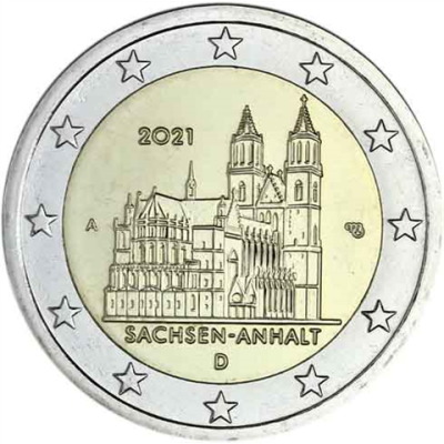 Deutschland-2-Euro-2021-Sachsen-Anhalt-Magdeburger-Dom-A-stgl-I