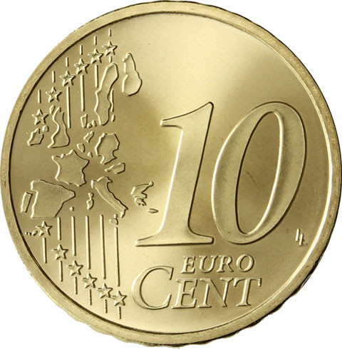 Monaco 10 Cent 2006  PP - Monacos erste Euro-Kursmünzen unter Fürst Albert II