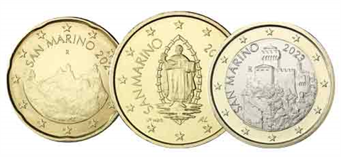 San-Marino-1-Euro-20Cent-50-Cent-2023-RS