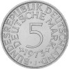 Deutschland 5 DM 1973 Silberadler Mzz. J