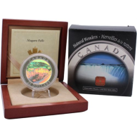 Kanada-20 Dollar-2003-AGpp-Niagara Falls-Holo-Etui