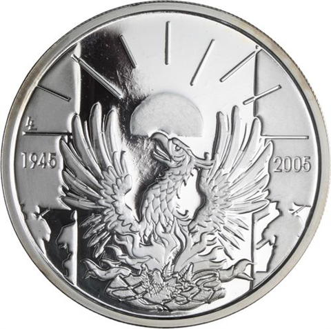 Belgien-10 Euro-2005-AGpp-Ende des zweiten Weltkriegs-RS