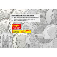 Deutschland 76  x 10 Euro 2002 - 2015 - Komplettsammlung deutscher Sammlermünzen