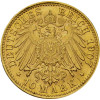 10 Mark Kaiserreich Goldmünze aus der Freien Hansestadt Bremen 1907 Jäger 204 