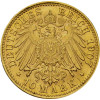 10 Mark Kaiserreich Goldmünze aus der Freien Hansestadt Bremen 1907 Jäger 204 