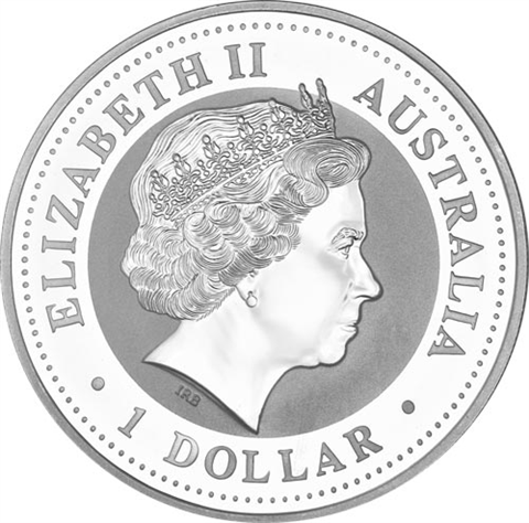 Australien-1-Unze-Silber-2000---1-Dollar-Kookaburra-RS