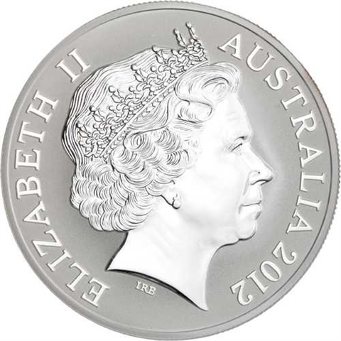 Australien-1Dollar-2012-AGstgl-Känguru-RS