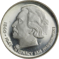 Polen-100 Zlotych-1975-AGpp-Ignacy Paderewski-RS