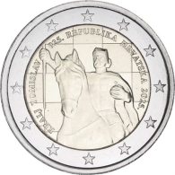 Kroatien-2 Euro-2025-bfr-König Tomislav-RS