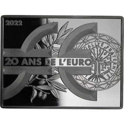 Frankreich-10 Euro-2022-AGpp-20 Jahre Euro-RS