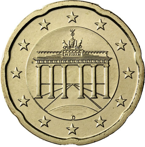 Kursmünzen Deutschland 20 Euro – Cent 2019 Münzzubehör bestellen 