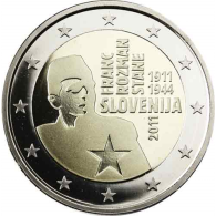 Slowenien-2-Euro-2011-PP-Franc-Rozman-I