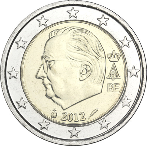 Belgien-2Euro-2012-Albert-RS