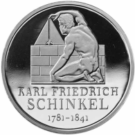 Deutschland-10-Euro-2006-PP-Karl-Friedrich-Schinkel-I