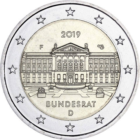 Deutschland-2-Euro-2019-Bundesrat-ADFGJ