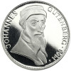 Deutschland 5 DM Silber 1968 PP Johannes Gutenberg 