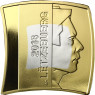 Silber-Nordic-Gold Sondermünzen Luxemburg 2,5 Euro 2018