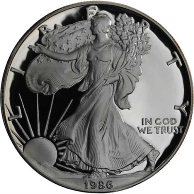 USA-1Dollar-1986-AGpp-SilverEagle-RS