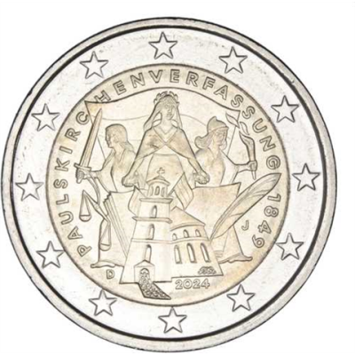 Deutschland-2Euro-2024-bfr-Paulskirchenverfassung-MzzJ-RS