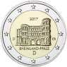 Deutschland-2Euro-2017bfr-PortaNigra-Münzzeichen-D-RS