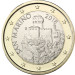 San Marino 1 Euro 2018  2. Turm - La Fratta 