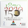 Italien-2-Euro-Maria-Montessori-PP-Umverpackung