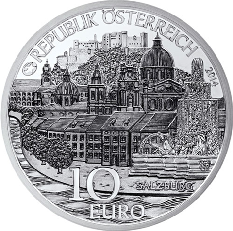 Österreich-10-Euro-2014-Salzburg-aus-Kinderhand-Folder