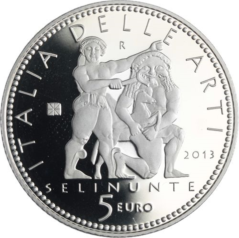 Italien-5 Euro-2013-AGpp-Sicilia-RS