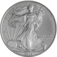 USA-1 Dollar-2009-AGstgl-Silver Eagle-RS