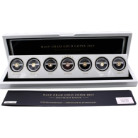 Gabun-7x1000 Francs-2023-AUpp-Half Gram Gold 2023- EtuiIII