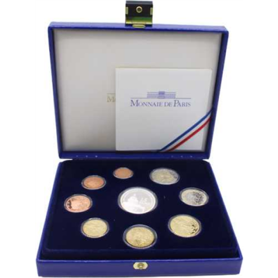 Frankreich-18,88 Euro-2007-PP-KMS-Etui