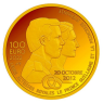 Luxemburg-100Euro-2022-AUstgl-10HochzeitstagVonGuillumeUndStephanie-RS