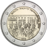 Malta 2 Euro Gedenkmünze 2012 bfr. 125 Jahre Mehrheitswahlrecht