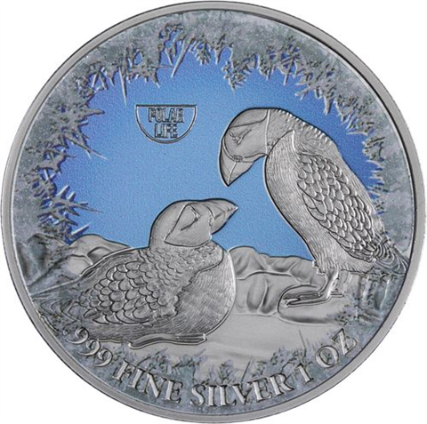 Niue-2 Dollars-2019-AGstglRho-Papageientaucher-RS