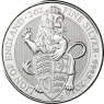 Grossbritannien-5Pfund-2016-AgStgl-2ozLöwe-RS