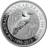 Australien 1 DOllar 2015 Stgl. Kookaburra Serie Eisvogel I