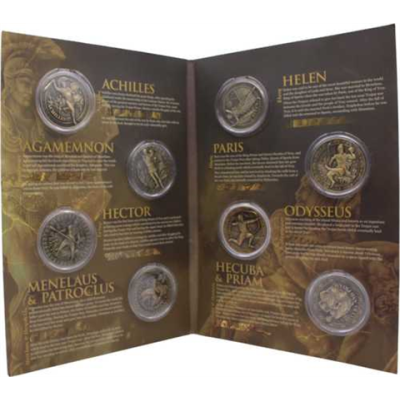 Solomon Islands-8xHalber Dollar-2020-Troy-RS