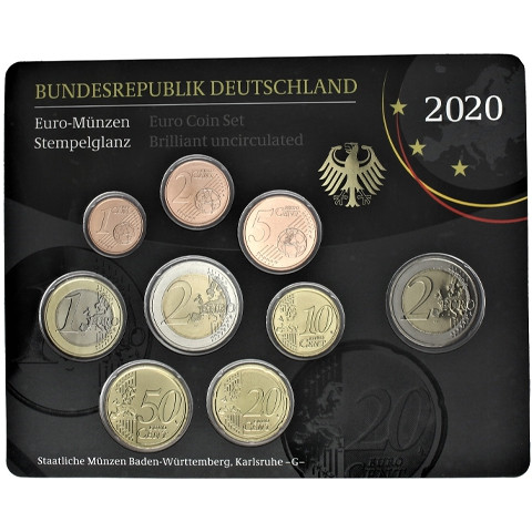 Deutschland 5,88 Euro 2020 KMS Stempelglanz Münzzeichen: G