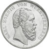 J. 173  Württemberg 5 Mark 1874-1888 Karl 