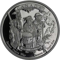 Kanada-1Dollar-2013-AGpp-Ende 7 Jähriger Krieg-RS