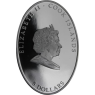 Cook Islands- 5 Dollar-2007-AGpp-Kreuzgang Kollusseum Papst Kreuz-VS