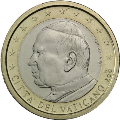Euro-Kursmünzen Vatikan 1 Euro 2004 Papst Johannes Paul II Münzzubehör kaufen 