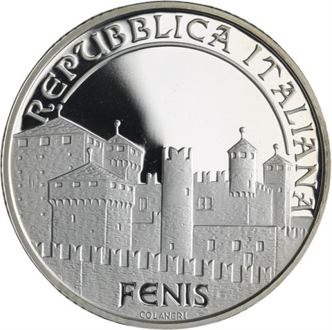 Italien-10 Euro-2013-AGpp-Fenis-Etui