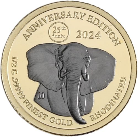 Gabun-7x1000 Francs-2024-AUpp-Rhod-Edition-Etui