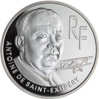 Frankreich-10 Franc-2000-AGpp-Antoine SaintExupery-RS