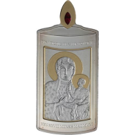 Cook Islands- 5 Dollar-2006-AGpp-schwarze Madonna Polen-RS