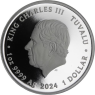 Tuvalu-1 Dollar-2024-AGpp-Electric Sky-VS