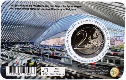 Belgien-2 Euro-2026-Stgl-Staatsbahn-CC-RS