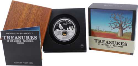 Australien-1 Dollar-2014-AGpp-Treasures-Australia-RS