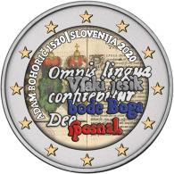 Slowenien-2-Euro-2020-Adam-Bohoric-FARBE